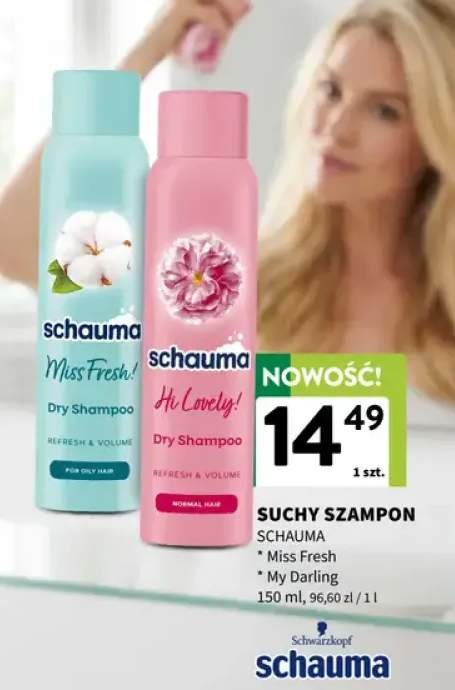 Suchy szampon Schauma Miss Fresh