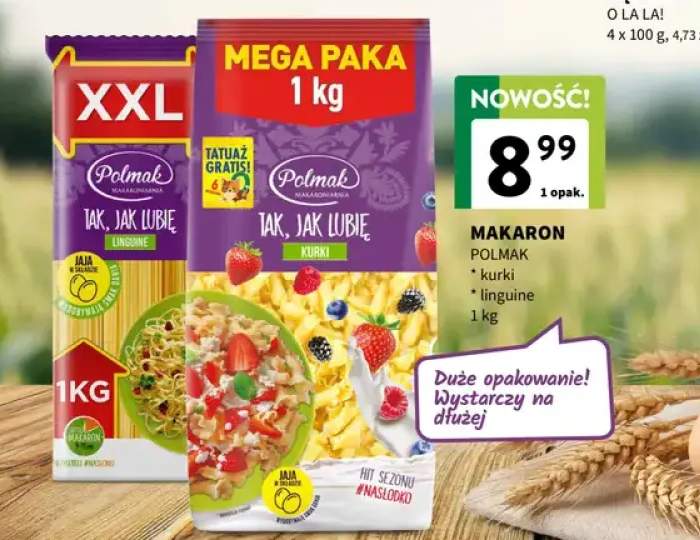 Makaron Polmak Tak jak lubię linguine