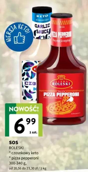 Sos Roleski czosnkowy keto