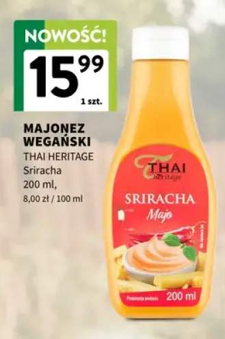 Majonez wegański Thai Heritage Sriracha