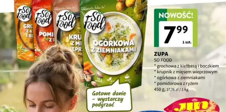 Zupa So Food pomidorowa z ryżem