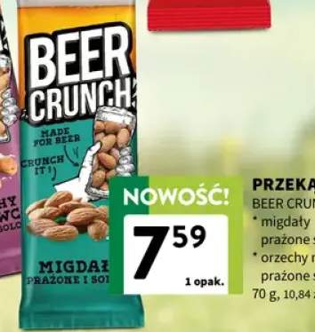 Przekąska Beer Crunch migdały prażone solone