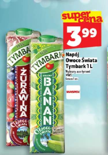 napój owocowy