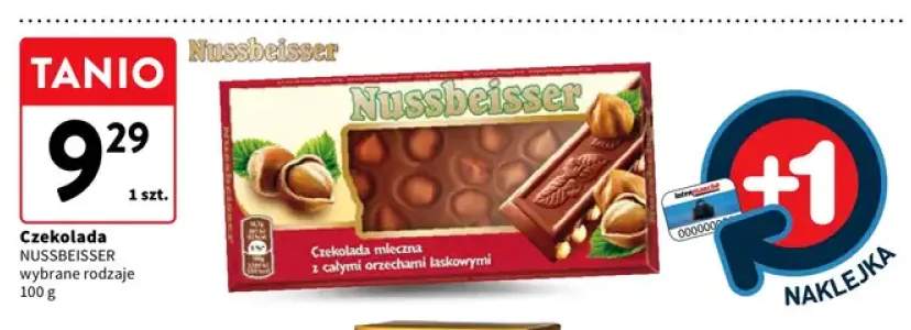 Czekolada Nussbeisser mleczna z całymi orzechami laskowymi