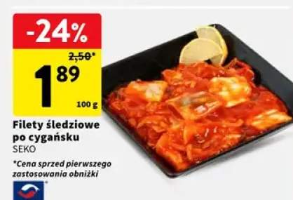 Filety śledziowe po cygańsku Seko