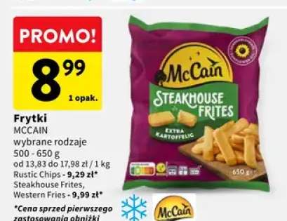 Frytki Steakhouse Frites McCain