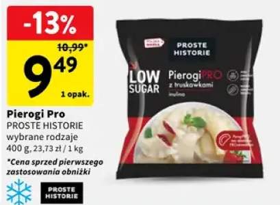 Pierogi Pro z truskawkami Proste Historie Low Sugar