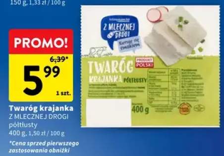 Twaróg krajanka Z Mlecznej Drogi półtłusty