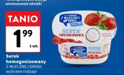 Serek homogenizowany Z Mlecznej Drogi truskawkowy