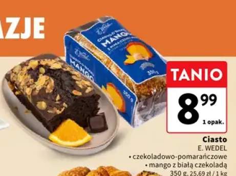 Ciasto E.Wedel czekoladowo-pomarańczowe