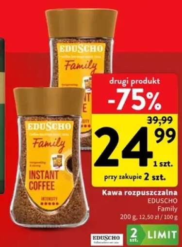 Kawa rozpuszczalna Eduscho Family