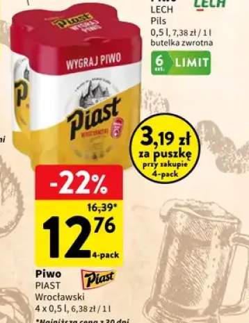 Piwo Piast Wrocławski 4-pack