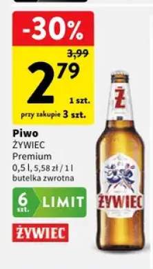 Piwo Żywiec Premium butelka zwrotna