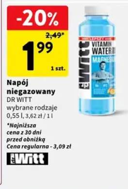 Napój niegazowany Dr Witt wybrane rodzaje