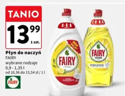 Płyn do naczyń Fairy wybrane rodzaje