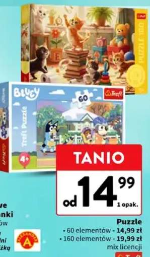 Puzzle Trefl 160 elementów mix licencji