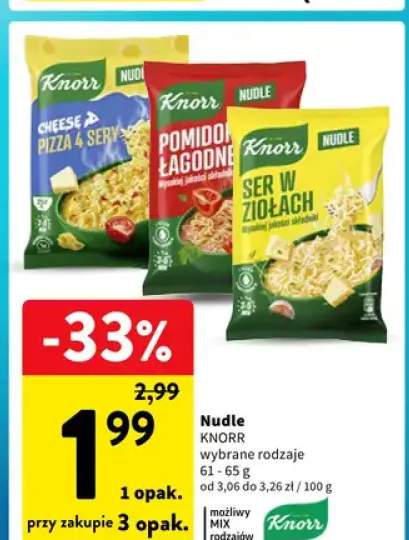 Nudle Knorr Ser w Ziołach