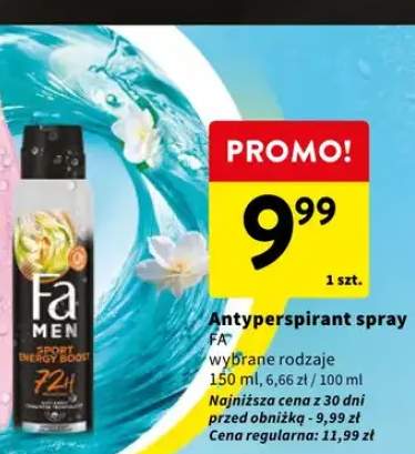 Antyperspirant spray FA