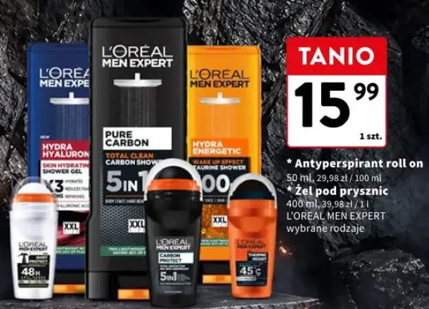 Antyperspirant roll on L'Oreal Men Expert