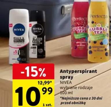 Antyperspirant spray Nivea Black & White Invisible