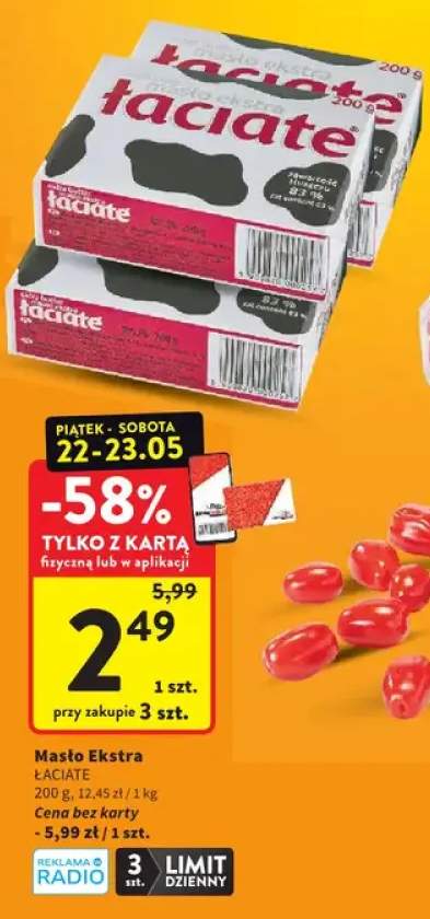 Masło Ekstra Łaciate