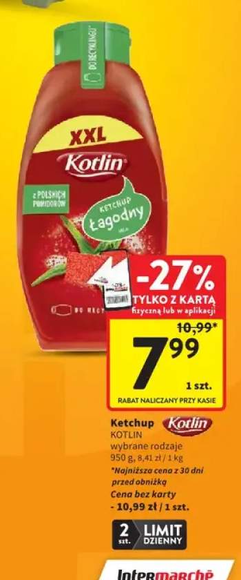 Ketchup Kotlin łagodny XXL