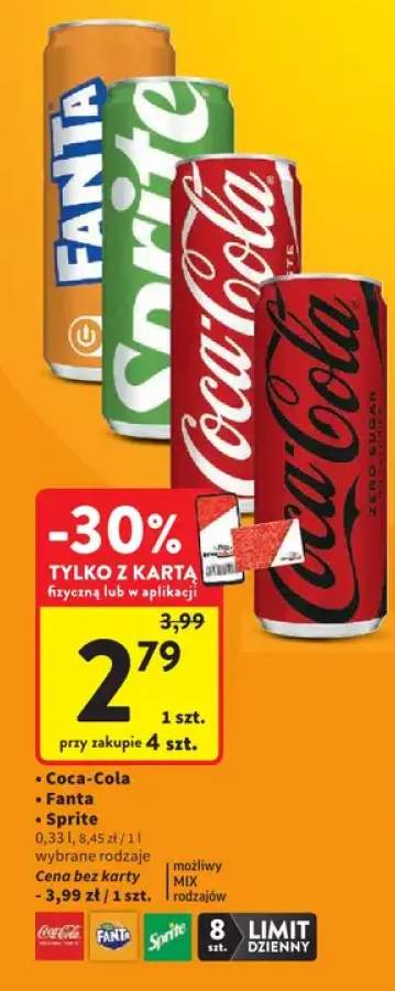 Napój gazowany Coca-Cola