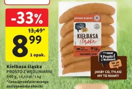 Kiełbasa śląska Prosto z Wędliniarni
