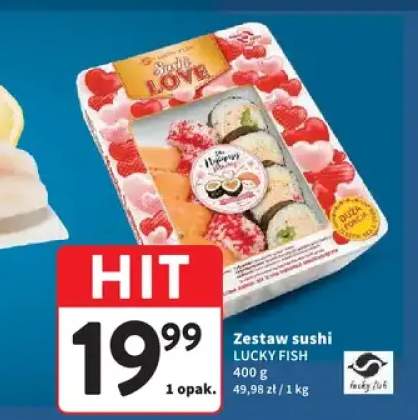 Zestaw sushi Lucky Fish