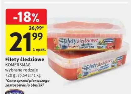 Filety śledziowe w sosie słodko-kwaśnym Komersmag