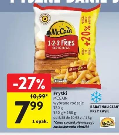 Frytki MCCAIN 1-2-3 Fries Original