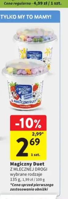 Jogurt Magiczny Duet z drażami Z Mlecznej Drogi