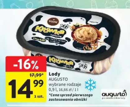 Lody Augusto Krówka mleczna