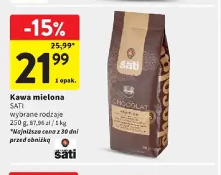 Kawa mielona Sati Chocolat Arabica