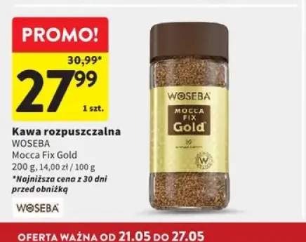 Kawa rozpuszczalna Woseba Mocca Fix Gold