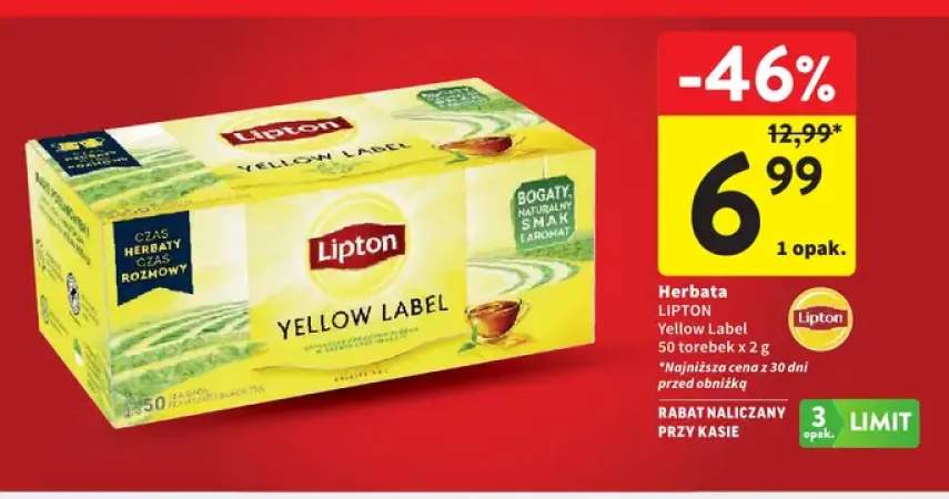 Herbata Lipton Yellow Label