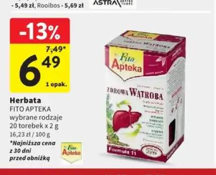 Herbata Fito Apteka Zdrowa Wątroba