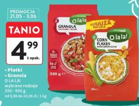 Granola truskawki i kokos O LA LA!