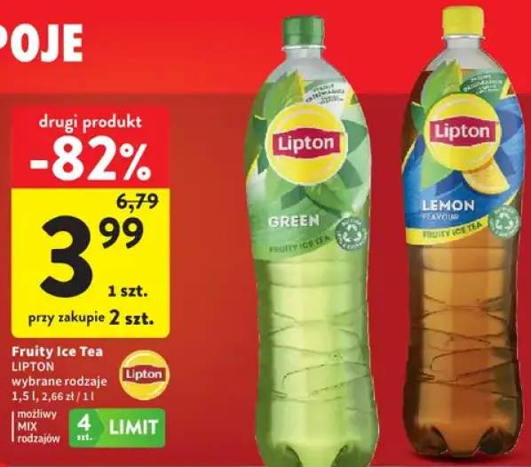 Fruity Ice Tea Lipton Green