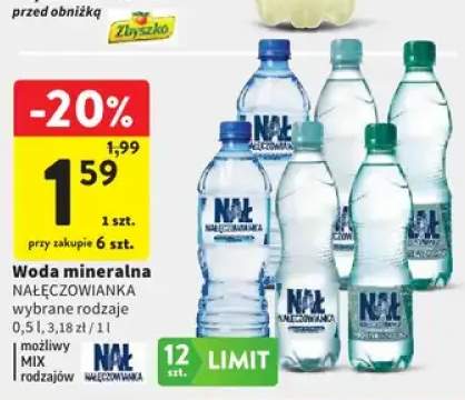 Woda mineralna Nałęczowianka
