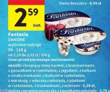 Jogurt Fantasia z gwiazdkami w czekoladzie