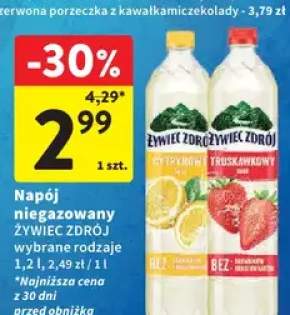 Napój niegazowany Żywiec Zdrój cytrynowy