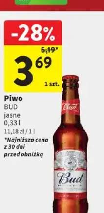 Piwo BUD jasne