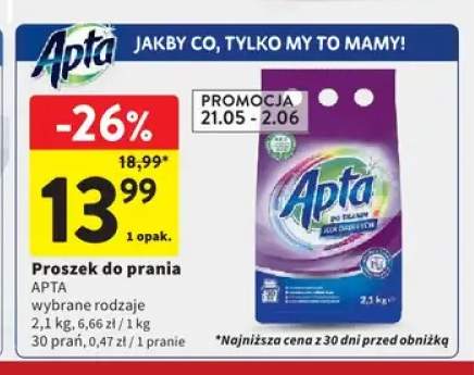 Proszek do prania Apta do tkanin kolorowych