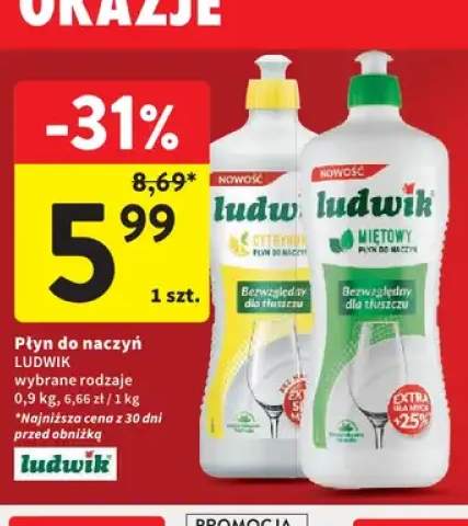 Płyn do naczyń Ludwik cytrynowy