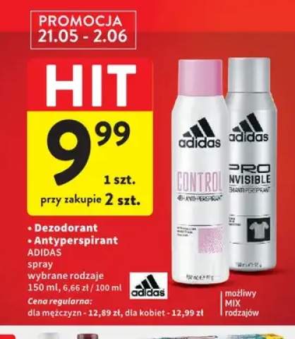 Antyperspirant Adidas Control