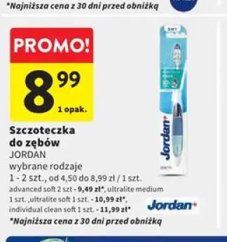 Szczoteczka do zębów Jordan advanced soft 2-pak