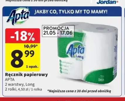 Ręcznik papierowy Apta Long 2-pak