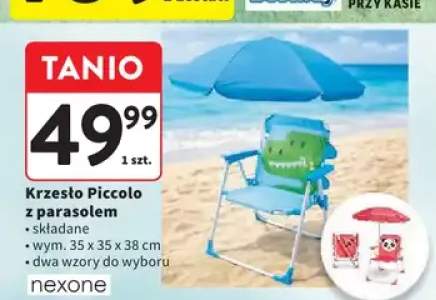 Krzesło Piccolo z parasolem nexone wym. 35x35x38cm