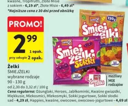 Żelki ŚMIEJŻELKI Sokki